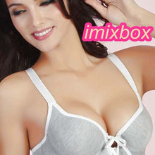 Bra Push Up Bamboo Charcoal Fiber Health Bra Front Closure Button Underwear leisure Bra For Summer UBY