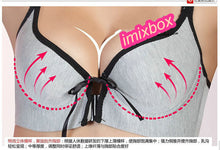 Bra Push Up Bamboo Charcoal Fiber Health Bra Front Closure Button Underwear leisure Bra For Summer UBY