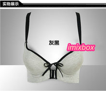 Bra Push Up Bamboo Charcoal Fiber Health Bra Front Closure Button Underwear leisure Bra For Summer UBY