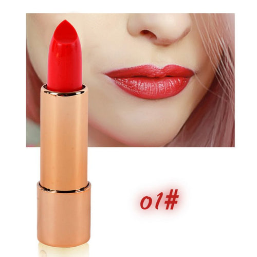 Brand Beauty Makeup Lipsticks with Mirror Waterproof Easy to Wear Lip Sticks Balm Cosmetic Matte Maquiagem UBY