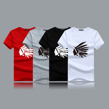 Brand Summer Cotton Men T- Shirts Short Sleeve Printing Men T-shirt Casual Tops Tees Indians Print T-Shirts UBY