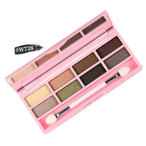 By Nanda Brand 8 colors Shimmer Eyeshadow Makeup Palette Lasting Waterproof Multicolor Eyeshadow 9 Styles UBY
