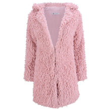 COCKCON Vintage Faux Fur Winter Women Coat Outwear Overcoat Top female Long Sleeve Jacket Parka UBY