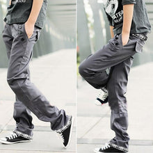 Casual Adult Menulti-colored Cotton Straight S Trousers Slim Fit Pant-XXL  UBY