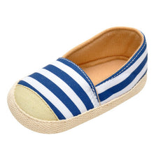 Casual Children Shoes Baby Shoes Canvas Flat Shoes Fashion Kids Slip-on Sneakers Striped Girls Shoes 0-18M Lisa's Store UBY