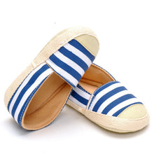 Casual Children Shoes Baby Shoes Canvas Flat Shoes Fashion Kids Slip-on Sneakers Striped Girls Shoes 0-18M Lisa's Store UBY