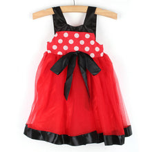 Casual Cotton Kids Girls Red Dress New Arrival Toddler Princess Girls Polka Dots Wedding Party Pageant Bubble Dress Tulle Dress UBY