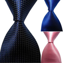 Casual Slim Men Ties Small Plaid Skinny Neck Party Wedding Tie Silk Necktie UBY