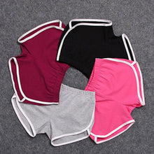 Casual Summer Cotton Blends Women Shorts Workout Skinny Elastic Waist Short UBY