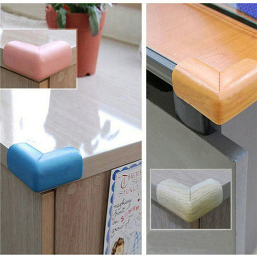 4pcs Baby Safety Soft Cushion Protector Table Desk Edge Corner Protective Guard Cover HT UBY