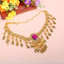 Chic Chic Belly Dance Necklace Pendant Gypsy Beauty Headwear Headband 1pcs Double Use UBY