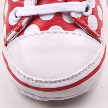 Chic Girl Slip-On Sneaker Toddler Kid Comfy Polka Dots Pu Leather Baby Shoe UBY