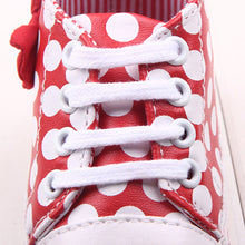 Chic Girl Slip-On Sneaker Toddler Kid Comfy Polka Dots Pu Leather Baby Shoe UBY