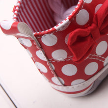 Chic Girl Slip-On Sneaker Toddler Kid Comfy Polka Dots Pu Leather Baby Shoe UBY