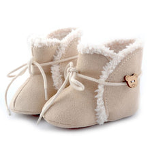 Child Snow Booties Crib Shoes Non-Slip Shoes Winter Warm Boots Newborn 0-18M UBY