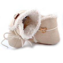 Child Snow Booties Crib Shoes Non-Slip Shoes Winter Warm Boots Newborn 0-18M UBY