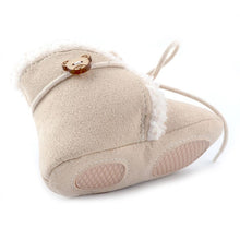 Child Snow Booties Crib Shoes Non-Slip Shoes Winter Warm Boots Newborn 0-18M UBY