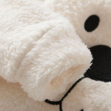 Children Baby Boys Girls Warm Sweater Clothing Lovely Bear Furry White Thick Pullover Coat UBY
