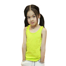 Children Boy Girl Modal Cotton Vest Summer Shirt Toddler Kids Casual Cloth 2-6Y UBY