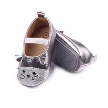 Children Casual ShoesCute Girls PU Leather Soft Sole Cute Cartoon Anti-slip Toddler Newbron Kids Shoes UBY