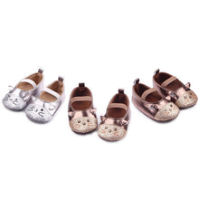 Children Casual ShoesCute Girls PU Leather Soft Sole Cute Cartoon Anti-slip Toddler Newbron Kids Shoes UBY