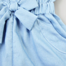 Children Clothing Spring Summer Autumn Girls Denim Overalls Blue Jean Overalls For Kids Girls Rompers 0-5Y UBY