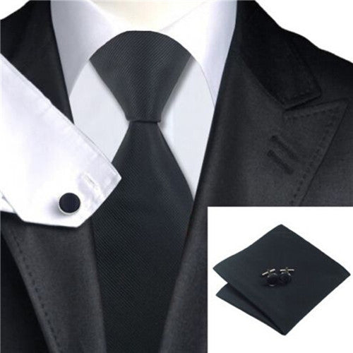 Classic Tie Sets Jacquard Woven Silk Men's Tie Necktie Multi-Colors P16 UBY