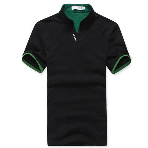 Classic Solid Color Men Lapel POLO Shirt Short Sleeve Tee shirt Plus Sizes M L XL XXL 3XL UBY