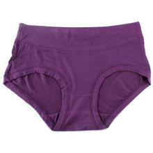 Comfortable Bamboo Fiber Antibacterial Women Underpants Briefs Underwear Black UBY