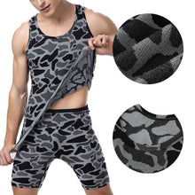 Compression Men Sleeveless strench Tight Shirts Fitness breathable Base Layer Leopard Top UBY