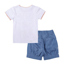 Cotton Baby Girls Boys Summer Suit Topsshort Jean pants boys girls Outfit Clothing Set UBY