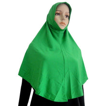 Cotton Blend Muslim Hijab Amira Islamic Solid Soft Scarf Long Hejab Head Shawls UBY