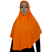 Cotton Blend Muslim Hijab Amira Islamic Solid Soft Scarf Long Hejab Head Shawls UBY