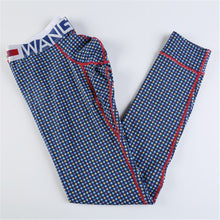 Cotton Printing Warm Men Long Johns Leggings Thermal Underwear Bottom Pants UBY