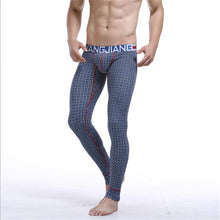Cotton Printing Warm Men Long Johns Leggings Thermal Underwear Bottom Pants UBY