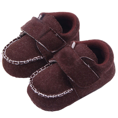Cozy Toddler Baby Linen Crib Shoes Kid Boy Girl Non-Slip Loafers Shoes 0-12M PY5 UBY