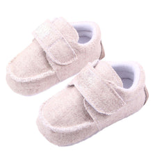 Cozy Toddler Baby Linen Crib Shoes Kid Boy Girl Non-Slip Loafers Shoes 0-12M PY5 UBY