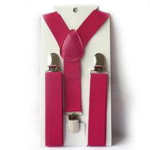 Cute Baby Clip-on Suspender Y-Back Elastic Suspenders for School Boys Girls J48 UBY