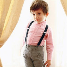 Cute Baby Clip-on Suspender Y-Back Elastic Suspenders for School Boys Girls J48 UBY