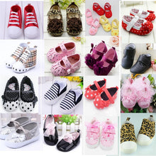 Cute Baby Girls Boy First Walkers Toddler Shoes Bootulti-color Dot Bow Children's Shoes Soft Sole Warm Shoe UBY