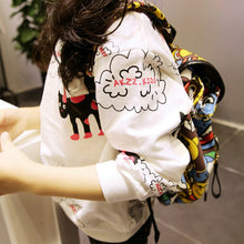 Cute Baby Kids Girl Toddlers Cartoon Cat Print Long Sleeve T Shirts Tops Sweatshirt New UBY