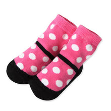Cute Kids Baby Warm Socks born Polka Dot Socks Dress shoes Pattern Size 0-2T UBY