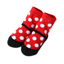 Cute Kids Baby Warm Socks born Polka Dot Socks Dress shoes Pattern Size 0-2T UBY