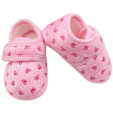 Cute Newborn Infants Kids Baby Shoes Cozy Cotton Soft Soled Crib Shoes Prewalker 0-12 M UBY