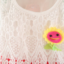 Cute Princess Baby Girls Sleeveless Floral Tutu Tulle Cotton Dress for 0-4Y UBY