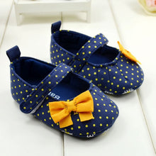 Cute Spring Autumn Baby Girl Shoes Sweet Dot Butterfly Toddlers Baby Girls First Walkers UBY