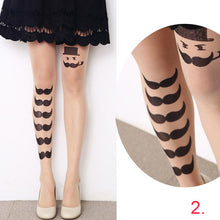 Cute Women Sexy Transparent Silk Stocking Tattoo Pantyhose Woman Leggings UBY
