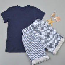 Dolphin Boys Children Clothing Set Baby Clothes Short-sleeve T-shirt Pant Kids Sport Suit SummerUBY