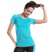 Dry Quick comfortable t shirt Compression Tights Women firness t shirts workout Short Sleeve t-shirts Fitness Women Clothes UBY