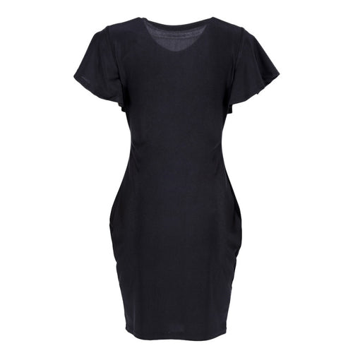 Elegant Women Lady Ruffles Sleeve Slim Bodycon Cocktail Party Dress LY3 UBY